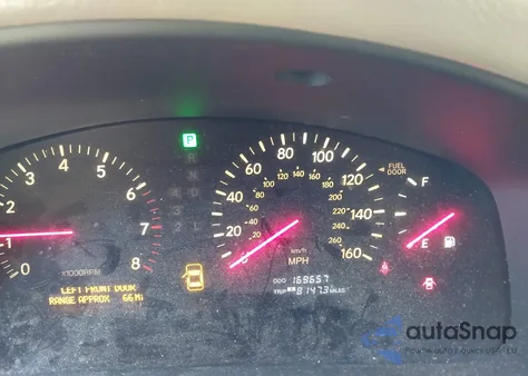 2001 Lexus Ls 430 from USA, damaged, VIN JTHBN30F510043362